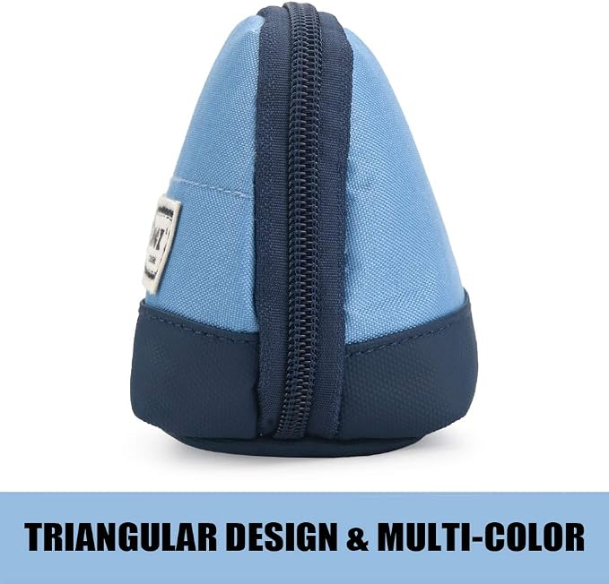 Sooez Wide-Opening Pencil Pen Case, Lightweight & Spacious Pencil Pouch Zipper - Image 5