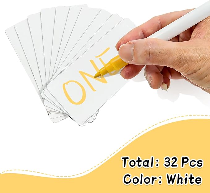 Magnetic Labels Dry Erase 4”x2” - Image 6