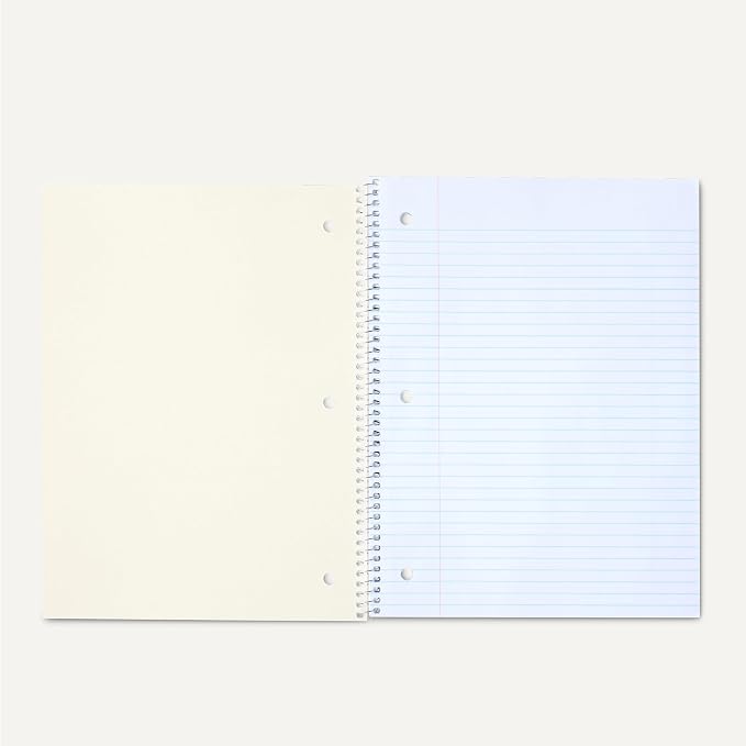 Amazon Basics College-Ruled Spiral Notebook, - Image 4