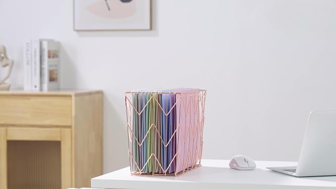 50pcs MagDurnus Hanging File Folders, Pastel Color Design, Letter Size - Image 2