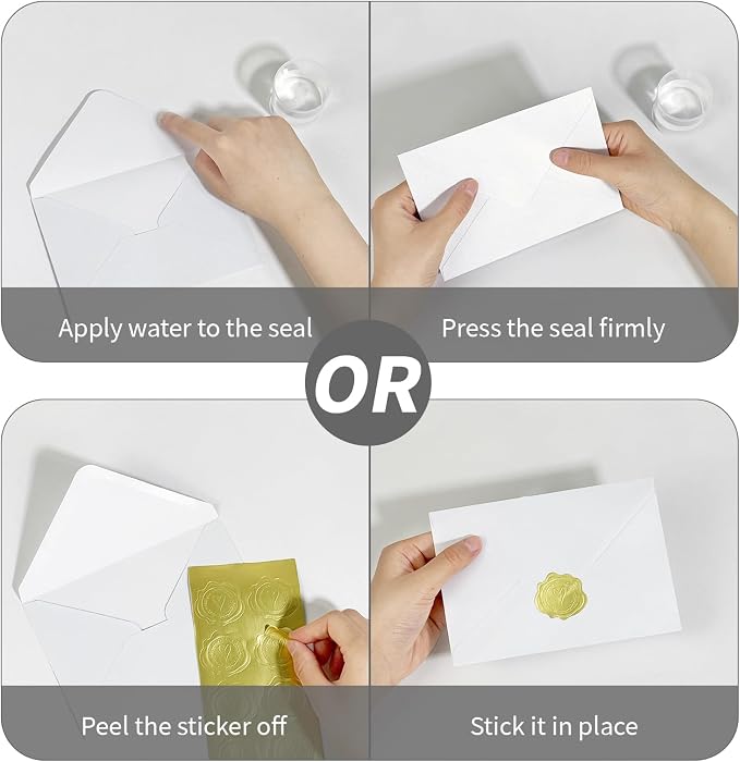 50 PCS 4x6 Pearl White Envelopes - Image 3