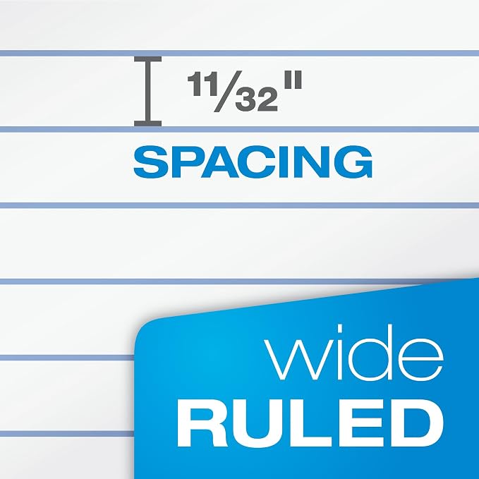 Oxford Spiral Notebooks, 6 Pack, 1 Subject, Wide Ruled Notebooks - Image 3