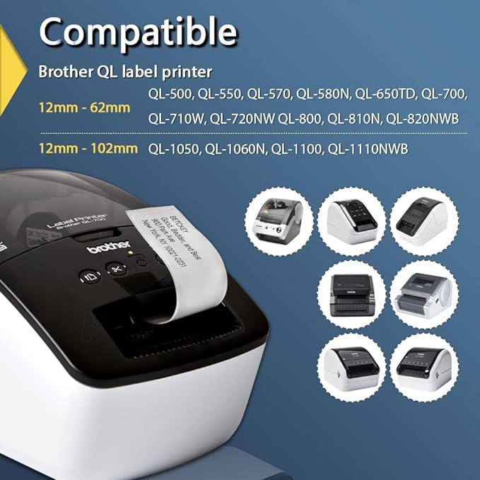 BETCKEY - Compatible Address Labels Replacement - Image 3