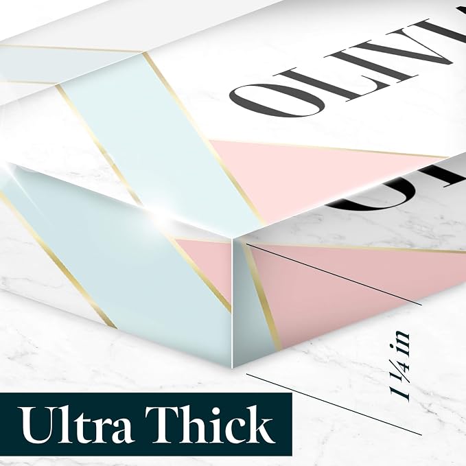Desk Name Plate Personalized, Custom Name Plates 2½/x8 Inches, Thick - Image 4