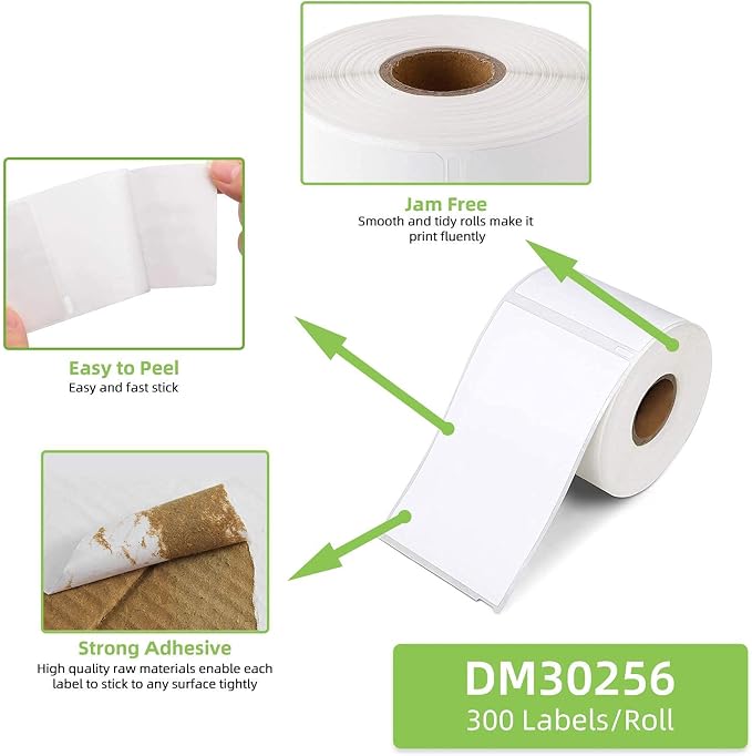 Compatible 2-5/16" x 4" Direct Thermal Labels Replacement - Image 4