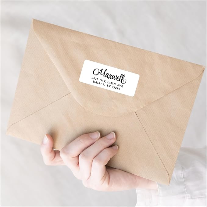 White Address Labels - Image 4