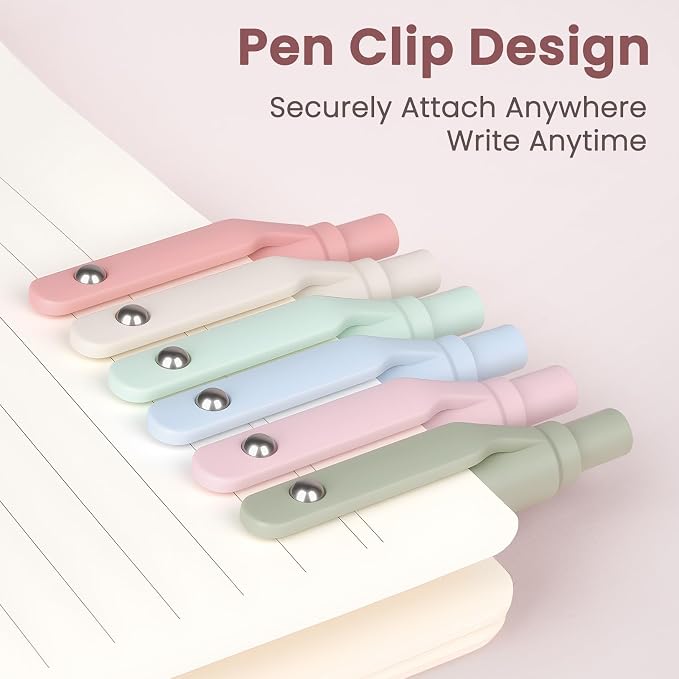 Sooez Gel Pens, Quick Dry Medium Point Smooth Writing Pens, Retractable Cute - Image 6