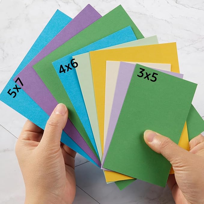 50 Sheets Blank Cardstock Paper 250 GSM Thick Heavy Cards Stock - Image 3