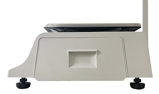 VisionTechShop DLP-300 Label Printing Scale Pole Display, 30/60lbs Capacity, 0.01/0.02lbs, NTEP Legal for Trade-DeskLoop Office