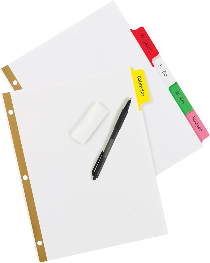 Avery Big Tab Write & Erase Dividers - Image 2