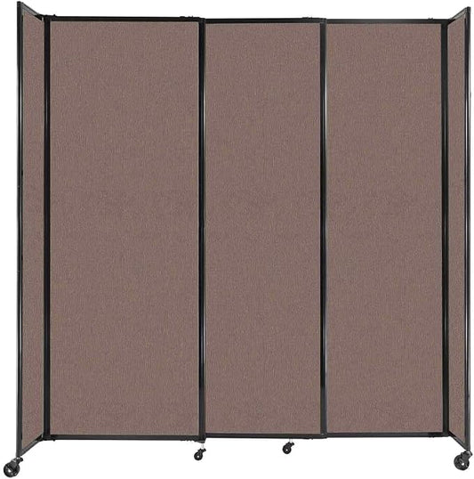 Versare Straightwall Sliding Portable Wall Partition | Freestanding Office by VERSARE