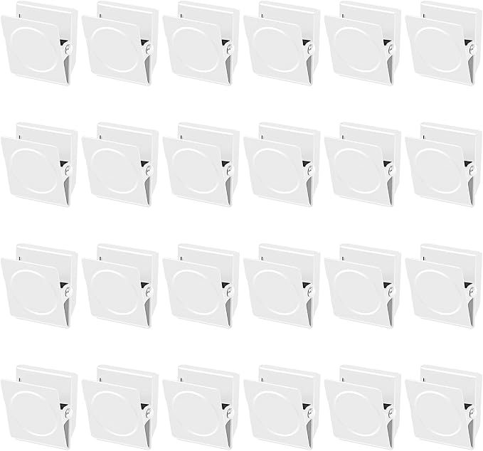 Grtard 24 Pack Magnetic Clips Heavy Duty, Refrigerator Magnets, Strong Magnetic by Grtard