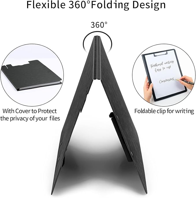 10 Pack A4 Foldable Clipboards - Image 3