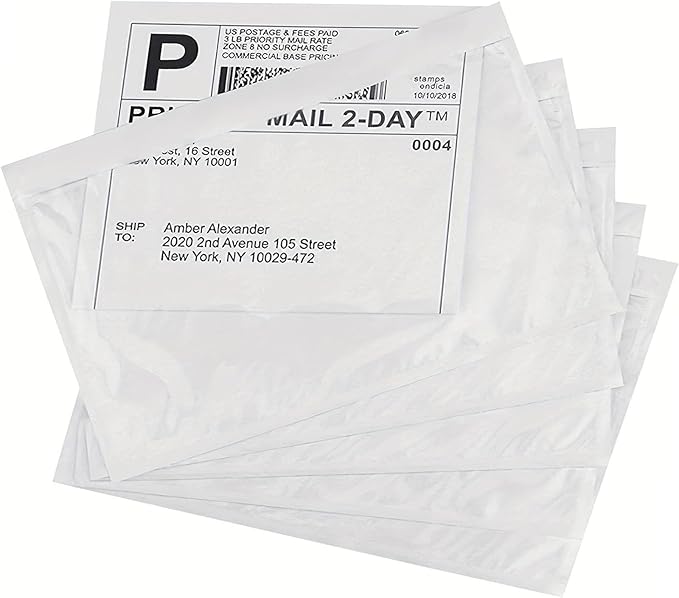 6x9 Packing List Mailing Envelopes Shipping Envelopes Packing List Clear - Image 4
