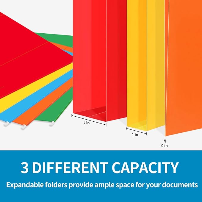 36 Pack Hanging File Folders, Letter Size - Image 4