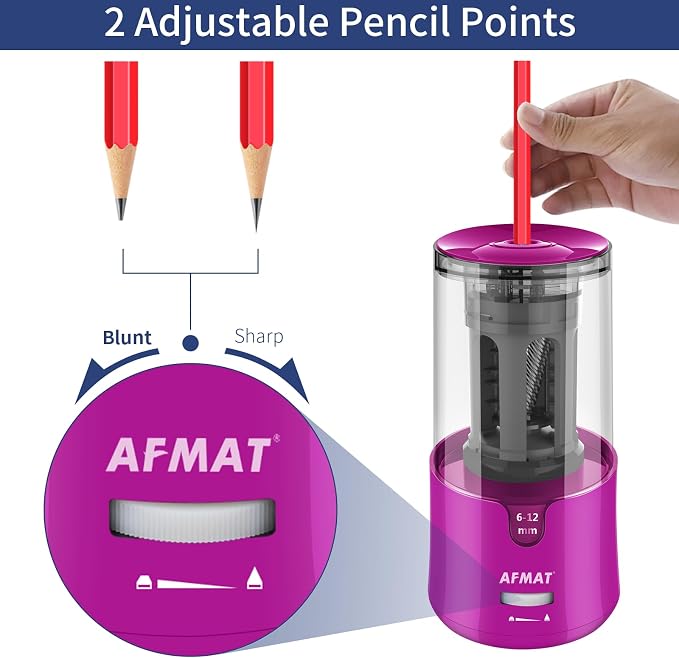 AFMAT Electric Pencil Sharpener - Image 2