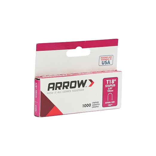 Arrow 186 T18 3/8-Inch Leg Length, 3/16-Inch Crown Size, Staples 1 - Image 6