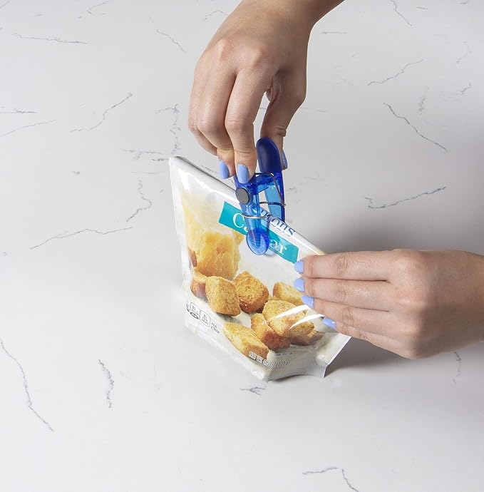 Seal N Snack Magnetic Chip Clips, Keep Pantry Foods Fresh - Image 8