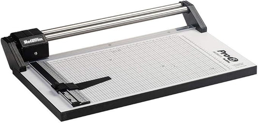 Rotatrim Pro 15 Inch Cut Professional Paper Cutter/Trimmer Precision Rotary Trimmer with Self-Sharpening Precision Steel Blades & Twin Stainless Steel Guide Rails (RCPRO15i)-DeskLoop Office