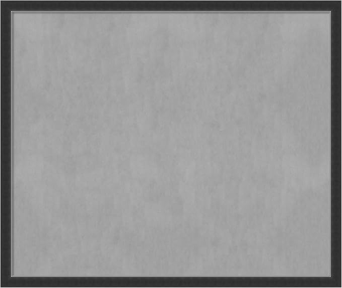 Amanti Art Black Framed Magnetic Board 43x51 Oversize Vision Board by AmantiArt