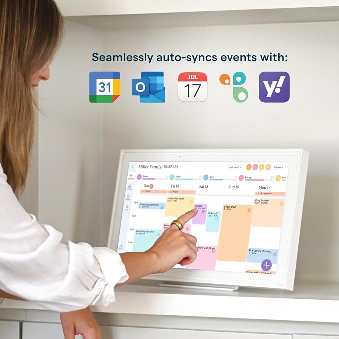 Skylight Calendar: 15-inch Wall Planner Digital Calendar & Chore Chart - Image 2