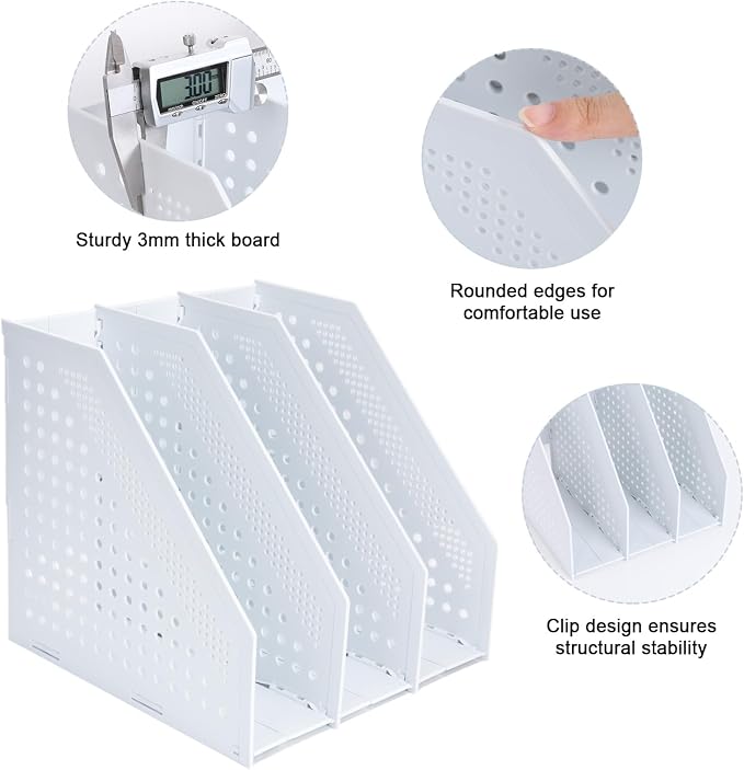 FRETONBA Collapsible Magazine File Holder - Image 6