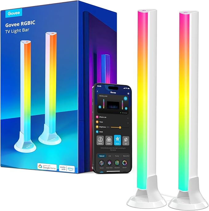Govee RGBIC Light Bars, 15 Inches WiFi TV Backlight Suitable by Unknown