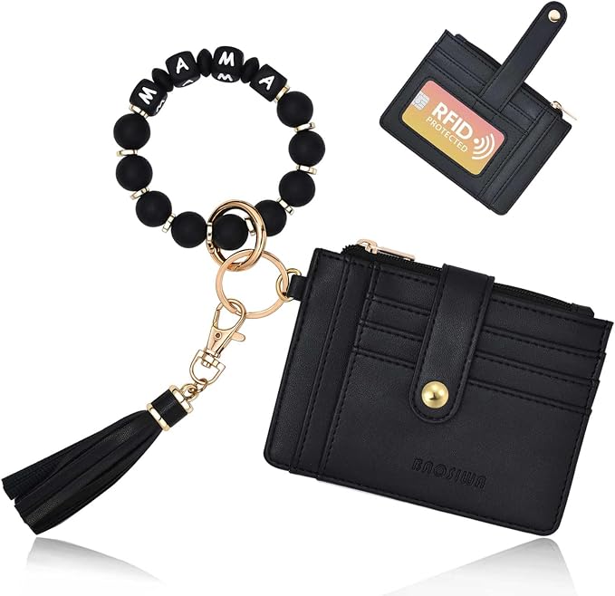 BAOSIWA Silicone Bracelet Keychain Wallet by BAOSIWA