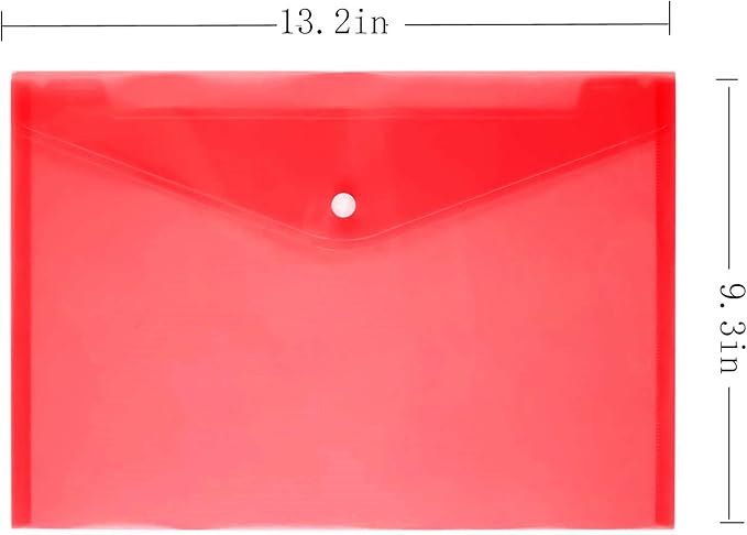 Poly Envelope 12 Pcs Document Envelopes - Image 2