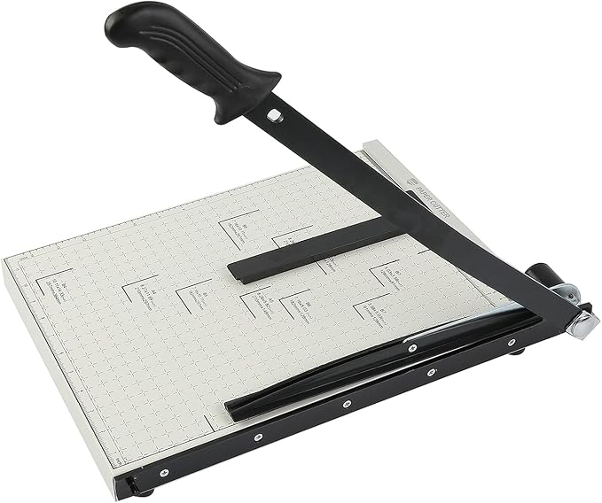 ZEQUAN B4 15" Heavy Duty Paper Cutter, Metal Base, Safety Lock by ZEQUANEST2004