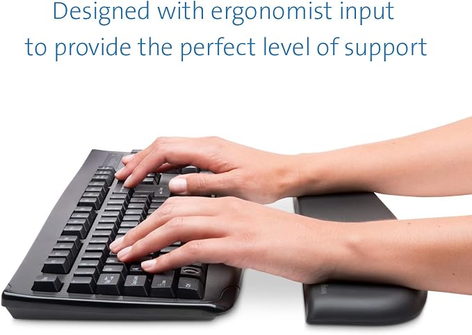 Kensington ErgoSoft Wrist Rest for Standard Keyboards - Image 2
