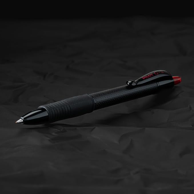 PILOT, G2 Edge Black, Blue and Red, Premium Gel Roller Pens, Sensory Writing Experience, 8ct box, Fine Point 0.7 mm-DeskLoop Office