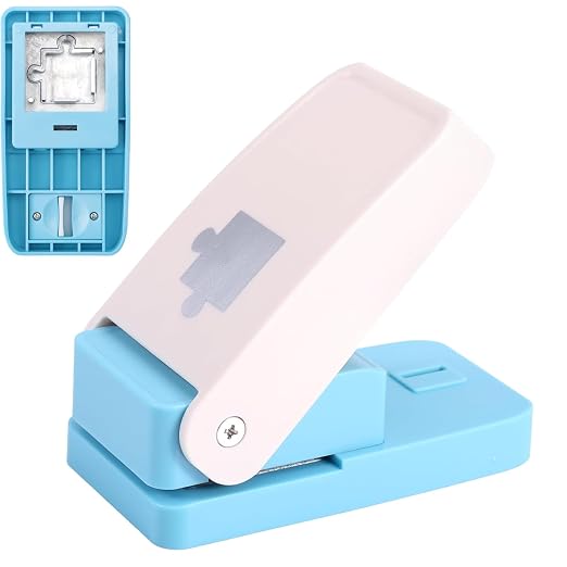 Puzzle Punch | 1" Puzzle Hole Puncher | Portable Puzzles Pieces Punching by CYFUNDESIGN
