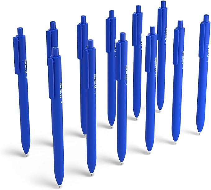 Staples TRU RED Retractable Gel Pens, Medium Point 0.7mm, 24 Pack by TRURED