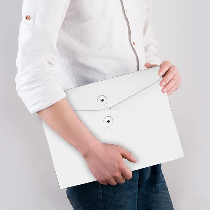 VANRA Kraft String Envelope File Folder Project Pockets File Jacket Document - Image 7