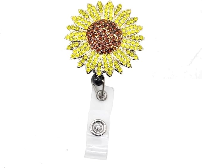 Outside the Box Sparkle and Shine Novelty Retractable Badge Reel ID Holder by Unknown