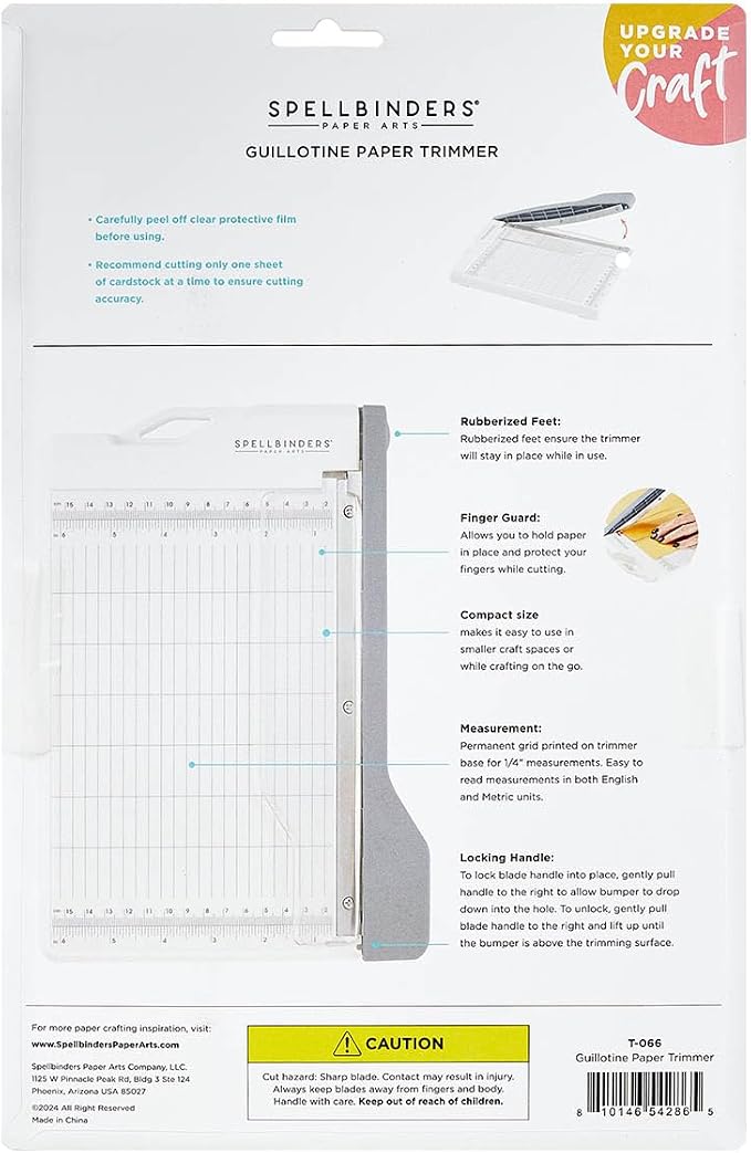 Spellbinders T-066 Guillotine Paper Trimmer - Image 2