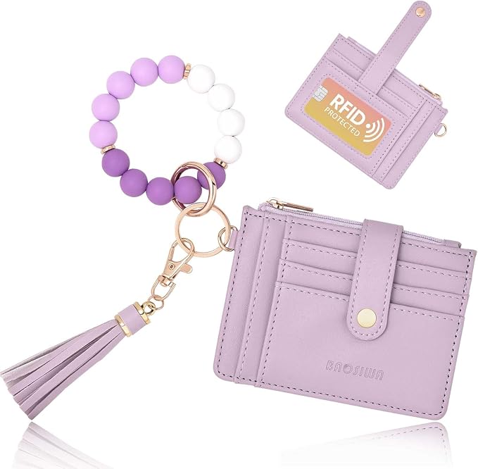 BAOSIWA Silicone Bracelet Keychain Wallet by BAOSIWA