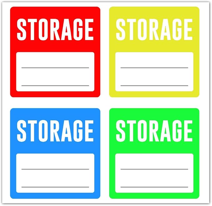 Storage Labels Stickers, Moving Labels by reMarkable