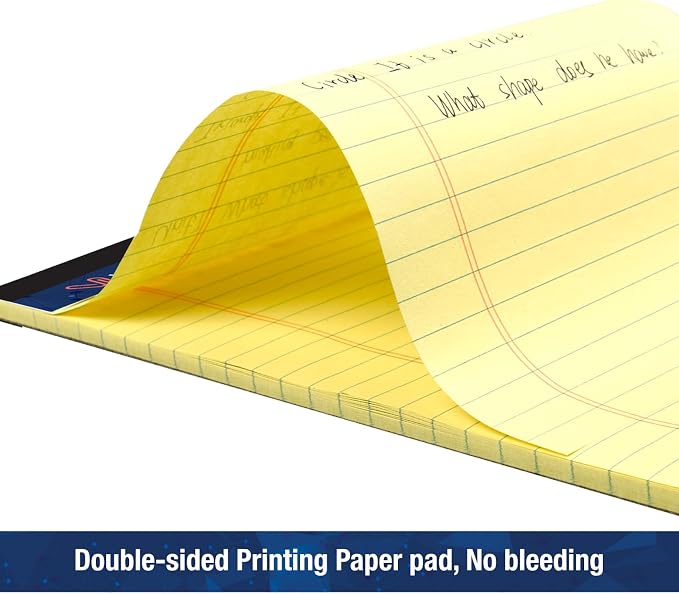 Woodlake Legal Pads 8.5 "x 11" – 6‑Pack, Wide Ruled, Premium Yellow Paper Pad - Image 5