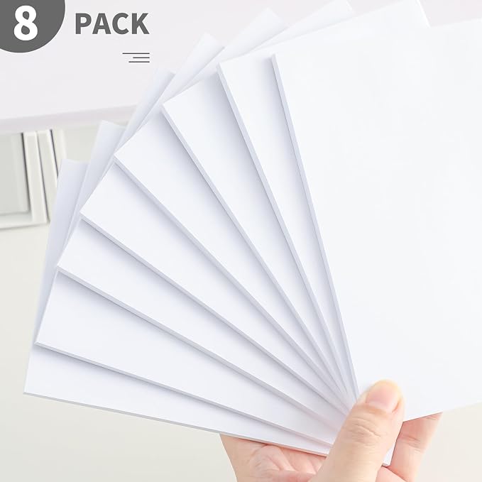 QiCheng Note Pads Memo Pads Small Notepad 50 Sheets 4X6 note pad Scratch Pads - Image 2
