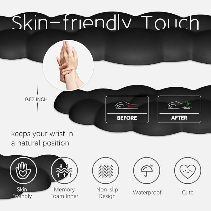 Cloud Wrist Rest Keyboard Palm Rest - Image 7