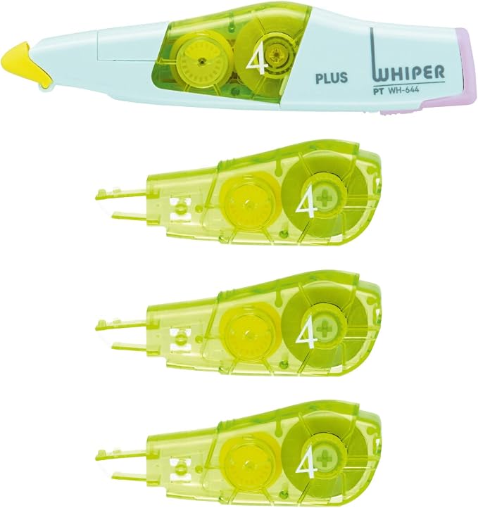 Plus Correction Tape, Main Unit, 0.2 inch, 1 Piece, Replacement Tape, 0.2 inch by Plus
