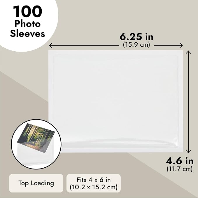 Juvale Index Card Holder Sleeves - Image 5