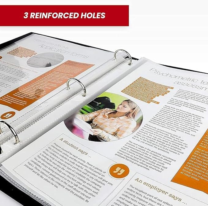 Office Werks 1000 Bulk Sheet Protectors, 8.5 X 11 Inch Clear Page - Image 7