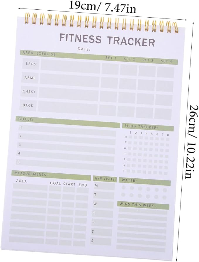 VICASKY Fitness Journal Notebook - Image 2