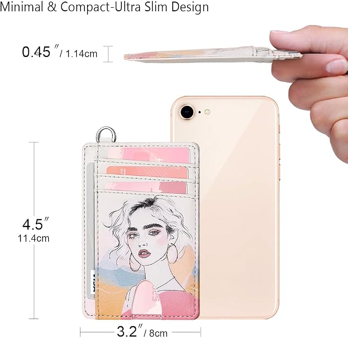 FurArt Slim Minimalist Wallet RFID Credit Card Holder - Image 7