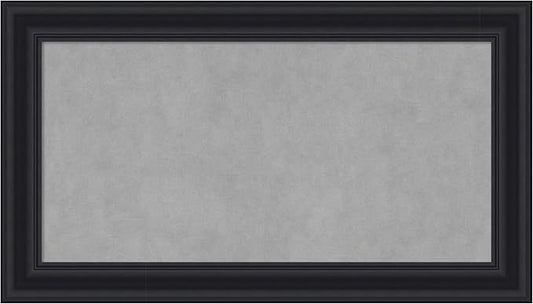 Amanti Art Black Framed Magnetic Board 16x28 Small Vision Board by AmantiArt