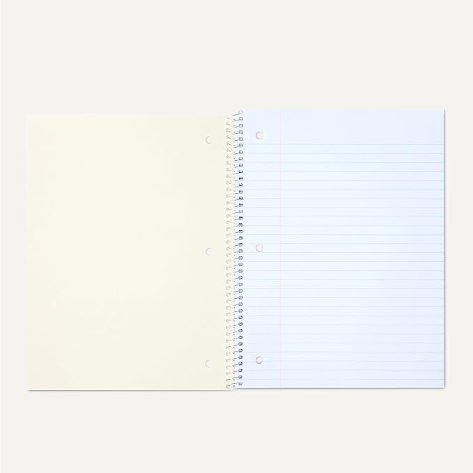 Amazon Basics Wide-Ruled Spiral Notebooks - Image 4