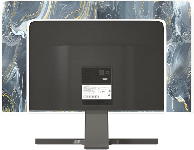 Baocicco Gray Gold Marble Waterproof 22, 25 Inch Anti-Static Dustproof - Image 3